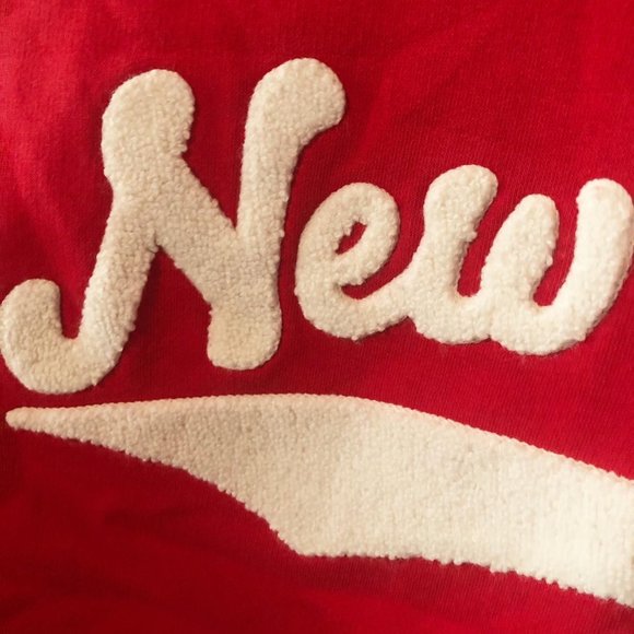 ❌SOLD❌H&M Red "New York" Women's Hoodie - Picture 2 of 6